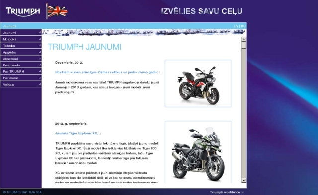 Triumfs Baltija, SIA
